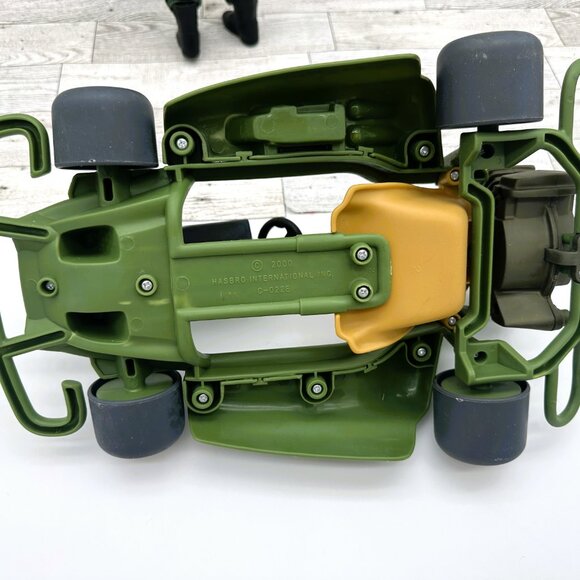 GI Joe Battle Go Kart Dune Buggy w/GI Joe Action Figure by Hasbro Y2K 2000 - Picture 15 of 15